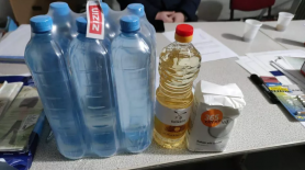 Lecție de omenie: un bărbat fără adăpost a donat alimente pentru refugiații ucraineni